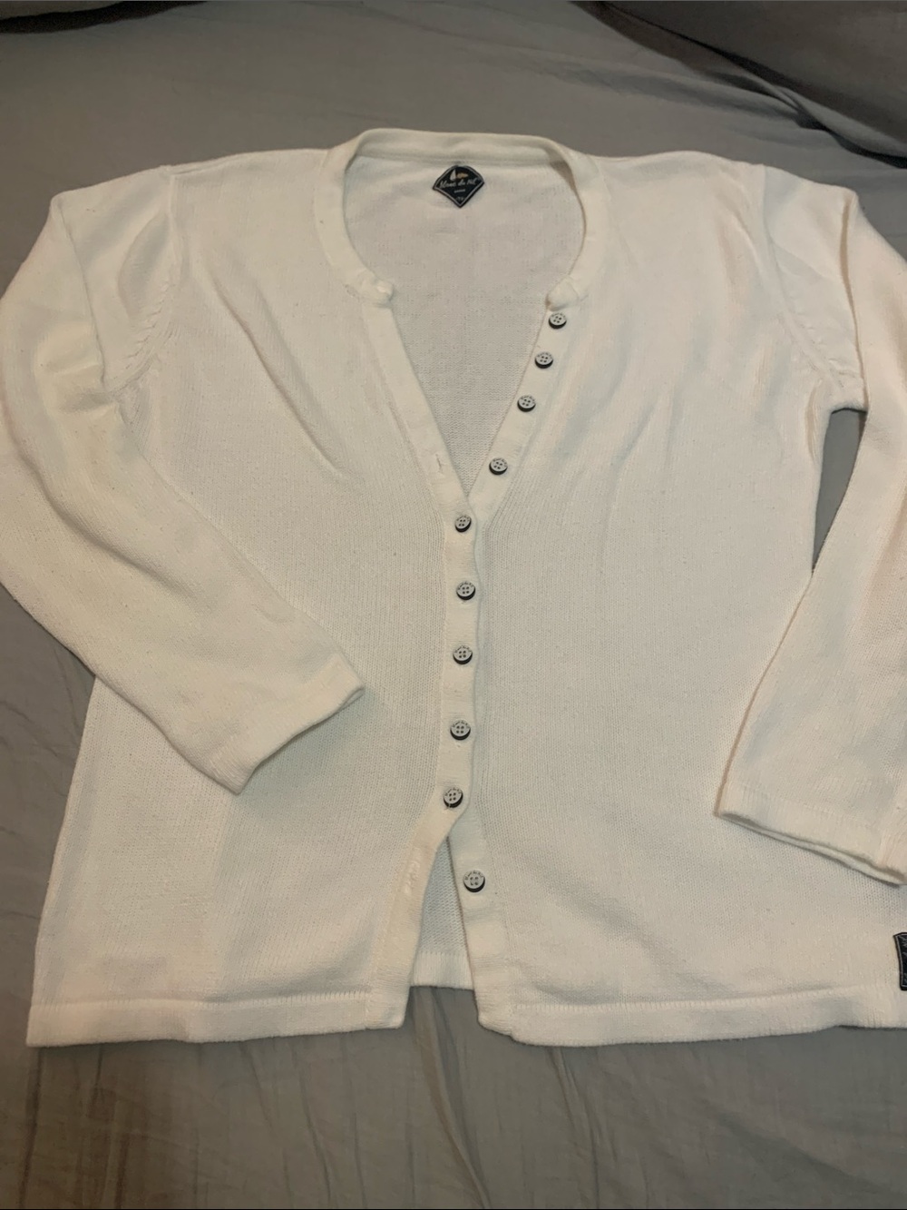 Blanc du Nil cardigan sweater